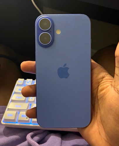 Apple iphone 128gb - apple, blue