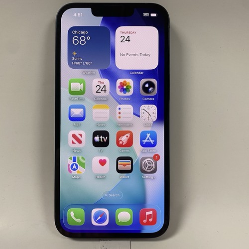 Apple iphone 128gb midnight - apple, 13