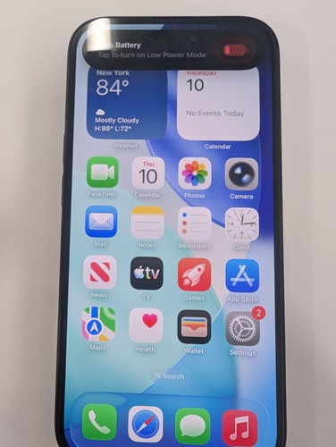 Apple iphone 128gb black - -,