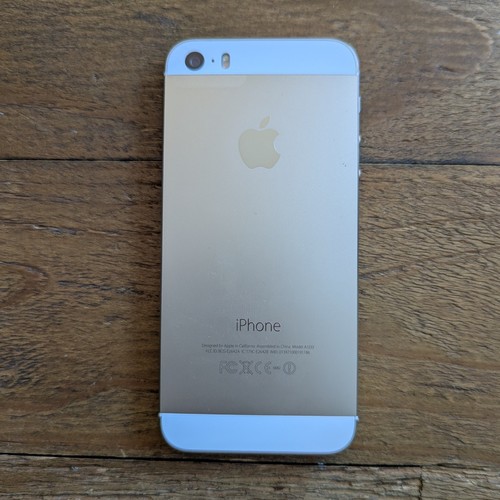 Apple iphone 16gb gold good - 5s,