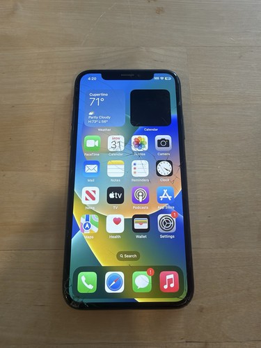 Apple iphone 64gb black - x,