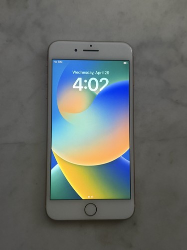 Apple iphone plus 64gb rose - 8,
