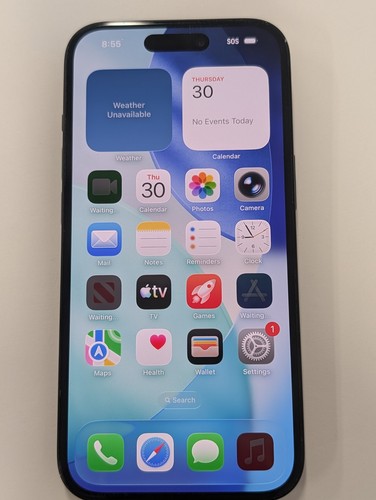Apple iphone 128gb black - -,